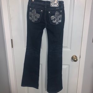 Miss Me Dark Jean Boot Cut, size girls 16
